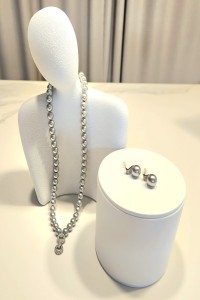 Gray Pearl Necklace