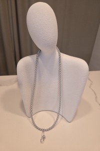  Pearl & Lock Necklace 